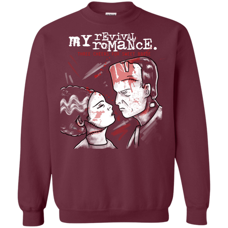 Sweatshirts Maroon / S My Revival Romance Crewneck Sweatshirt