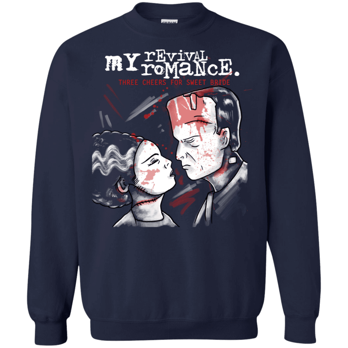 Sweatshirts Navy / S My Revival Romance Crewneck Sweatshirt