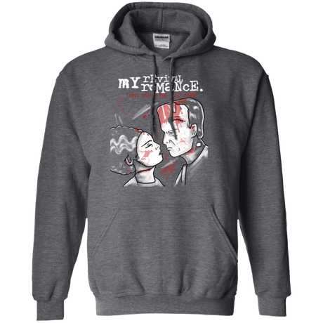 Sweatshirts Dark Heather / S My Revival Romance Pullover Hoodie