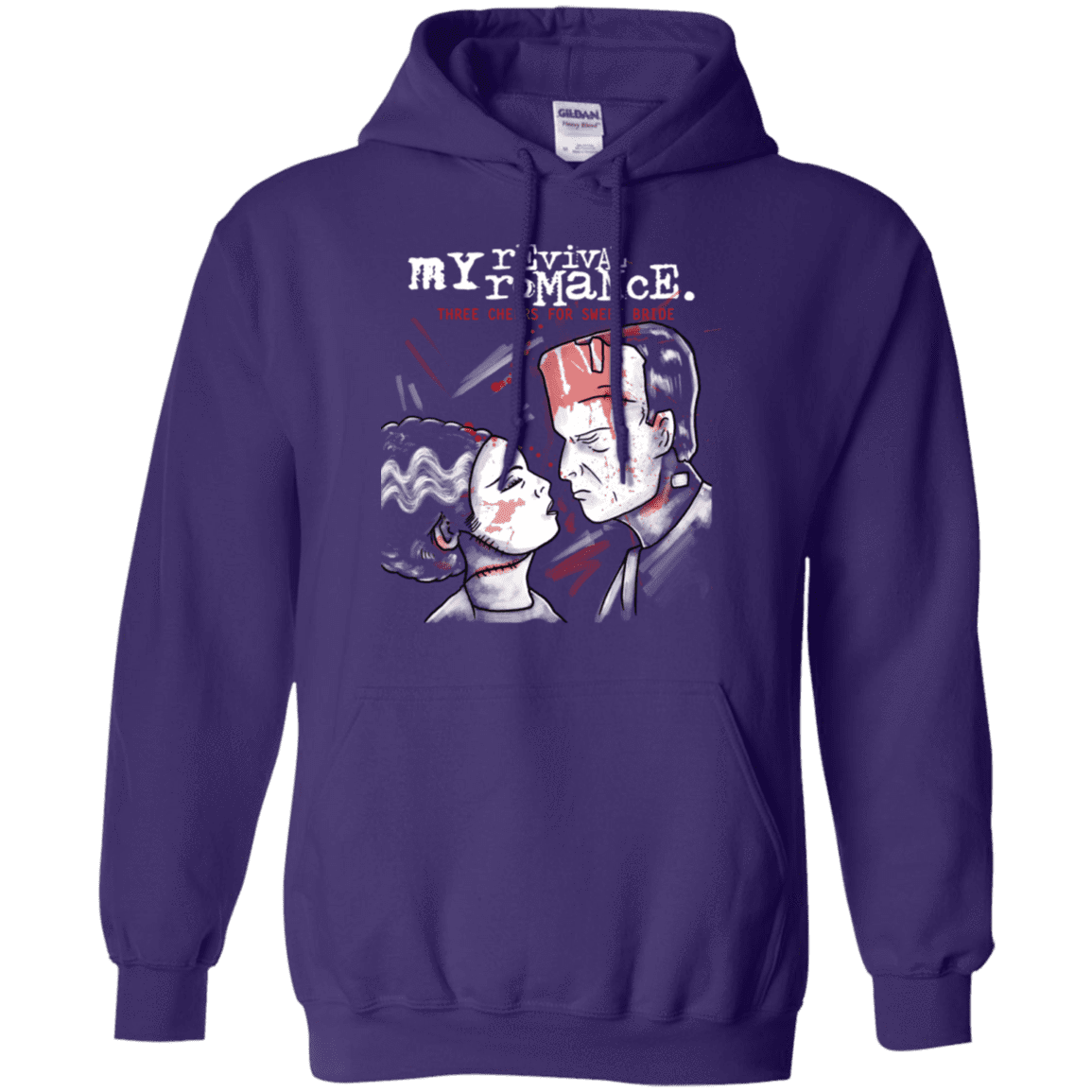 Sweatshirts Purple / S My Revival Romance Pullover Hoodie