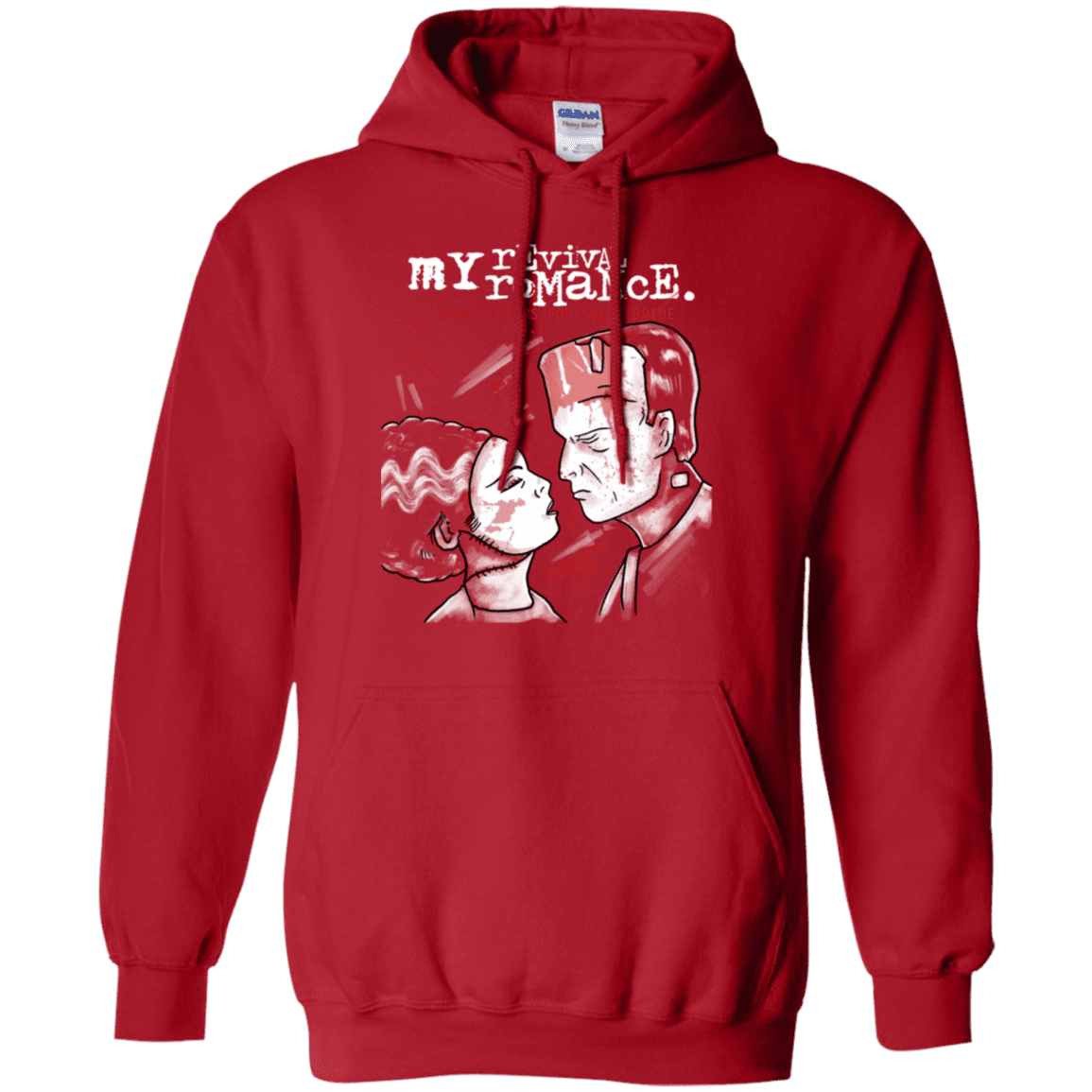 Sweatshirts Red / S My Revival Romance Pullover Hoodie