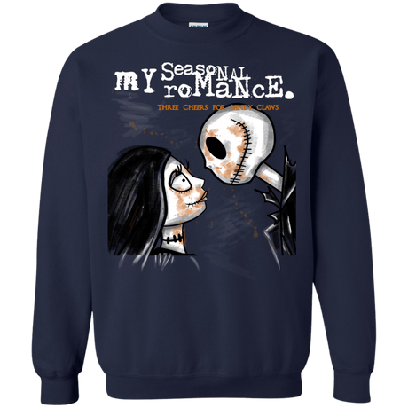 Sweatshirts Navy / Small MY SEASONAL ROMANCE Crewneck Sweatshirt