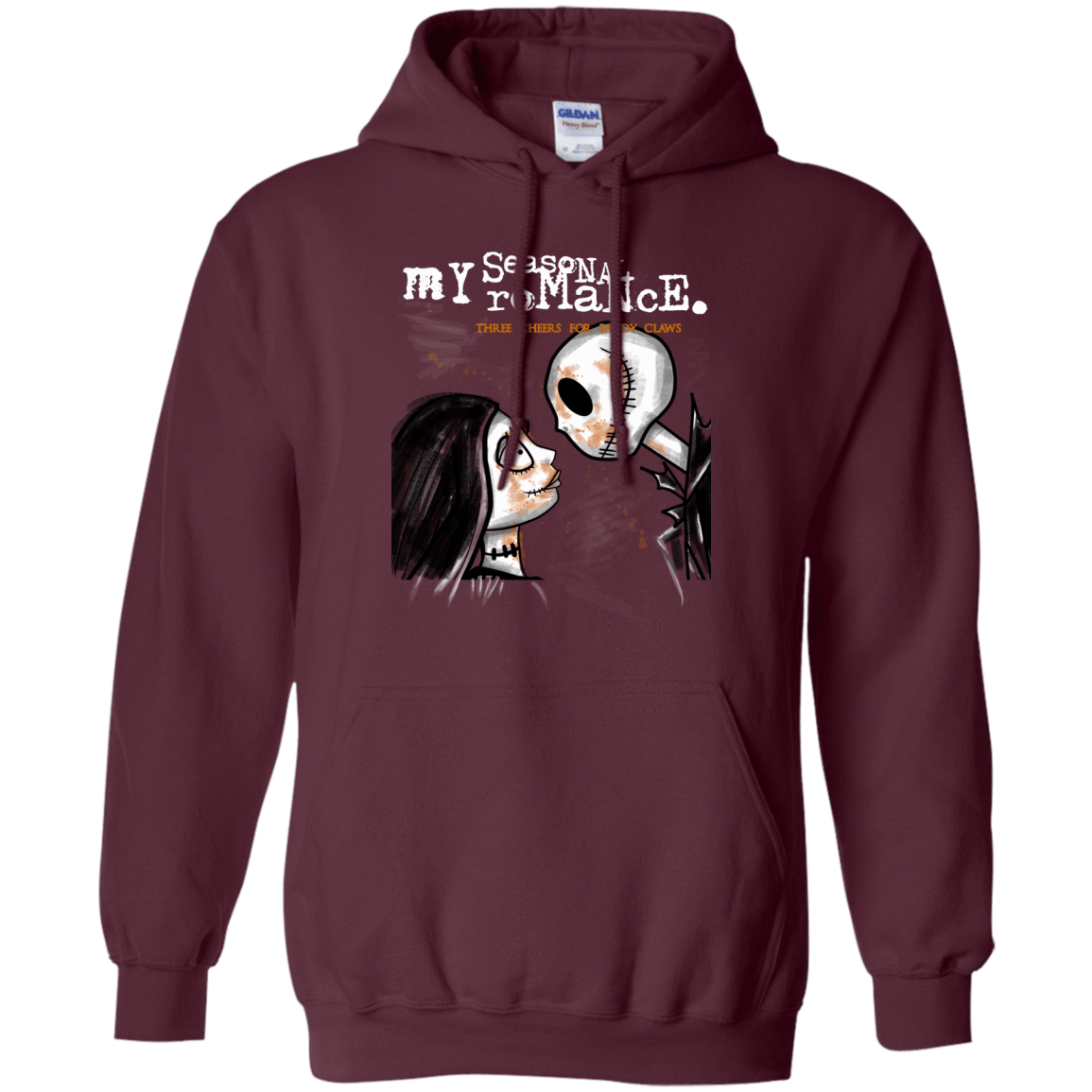 Sweatshirts Maroon / Small MY SEASONAL ROMANCE Pullover Hoodie