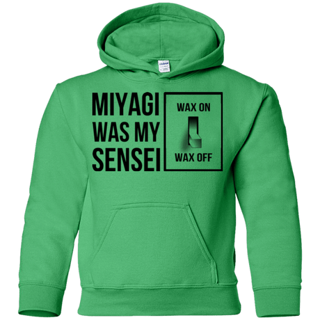 Sweatshirts Irish Green / YS My Sensei Youth Hoodie