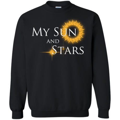 Sweatshirts Black / Small My Sun And Stars Crewneck Sweatshirt