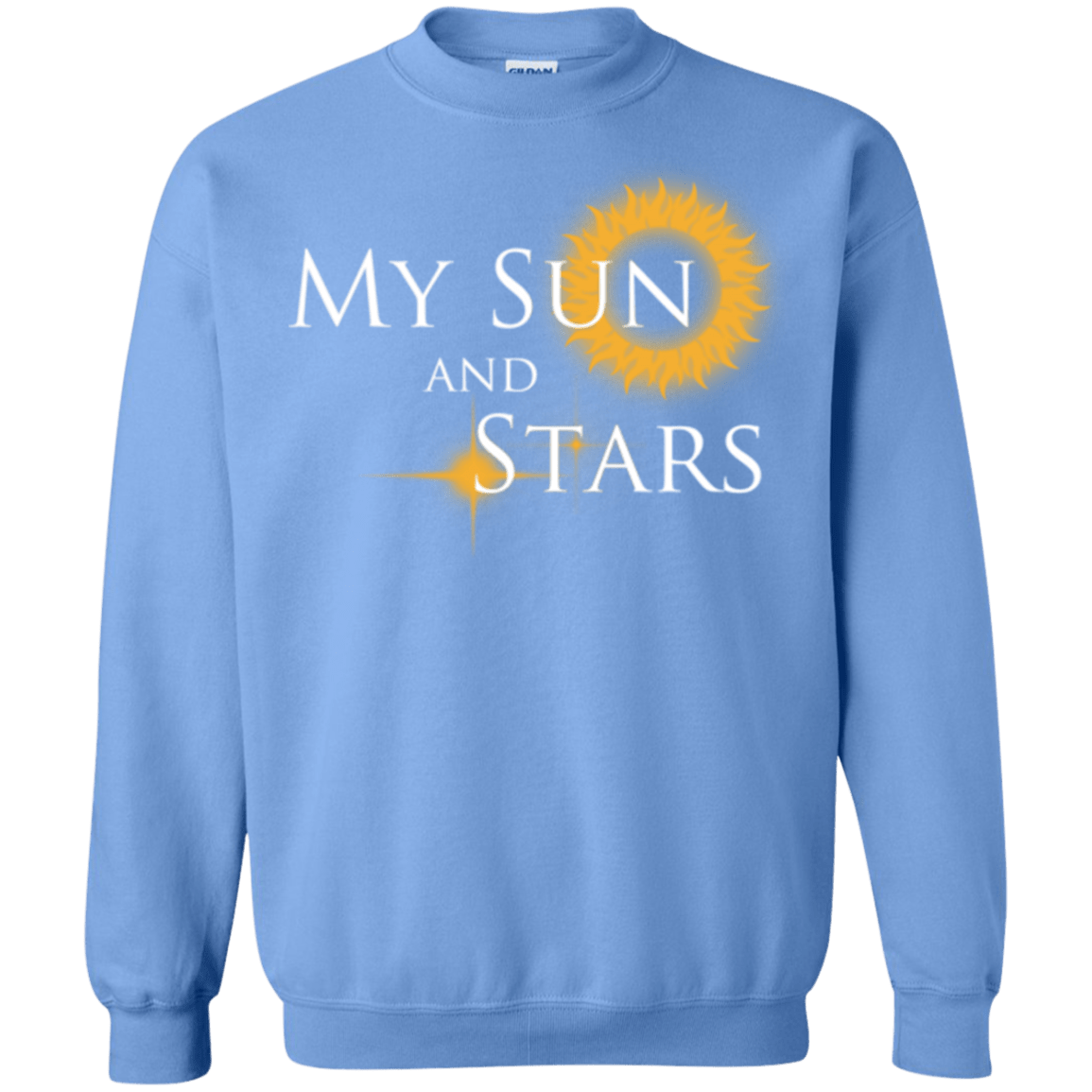 Sweatshirts Carolina Blue / Small My Sun And Stars Crewneck Sweatshirt
