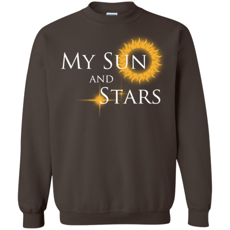 Sweatshirts Dark Chocolate / Small My Sun And Stars Crewneck Sweatshirt