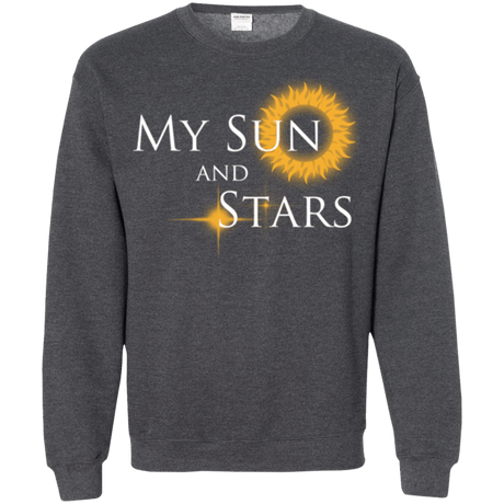 Sweatshirts Dark Heather / Small My Sun And Stars Crewneck Sweatshirt