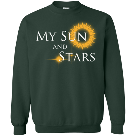Sweatshirts Forest Green / Small My Sun And Stars Crewneck Sweatshirt