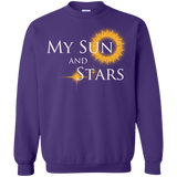 Sweatshirts Purple / Small My Sun And Stars Crewneck Sweatshirt
