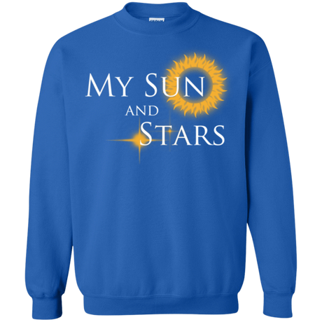 Sweatshirts Royal / Small My Sun And Stars Crewneck Sweatshirt