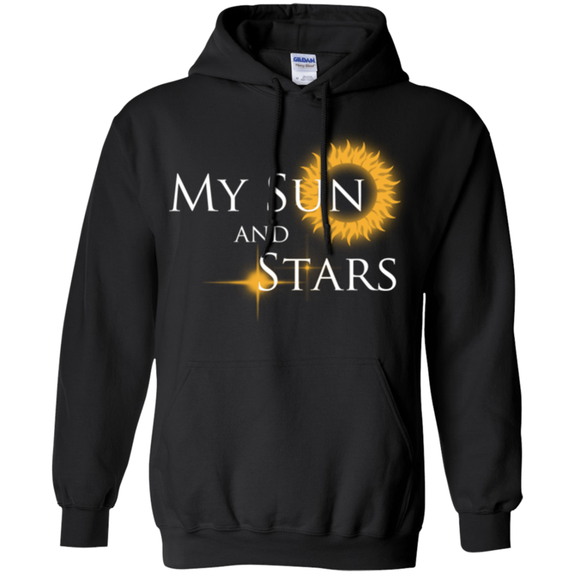 Sweatshirts Black / Small My Sun And Stars Pullover Hoodie
