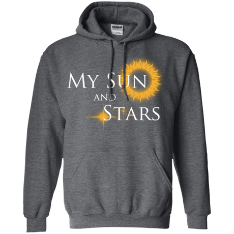Sweatshirts Dark Heather / Small My Sun And Stars Pullover Hoodie