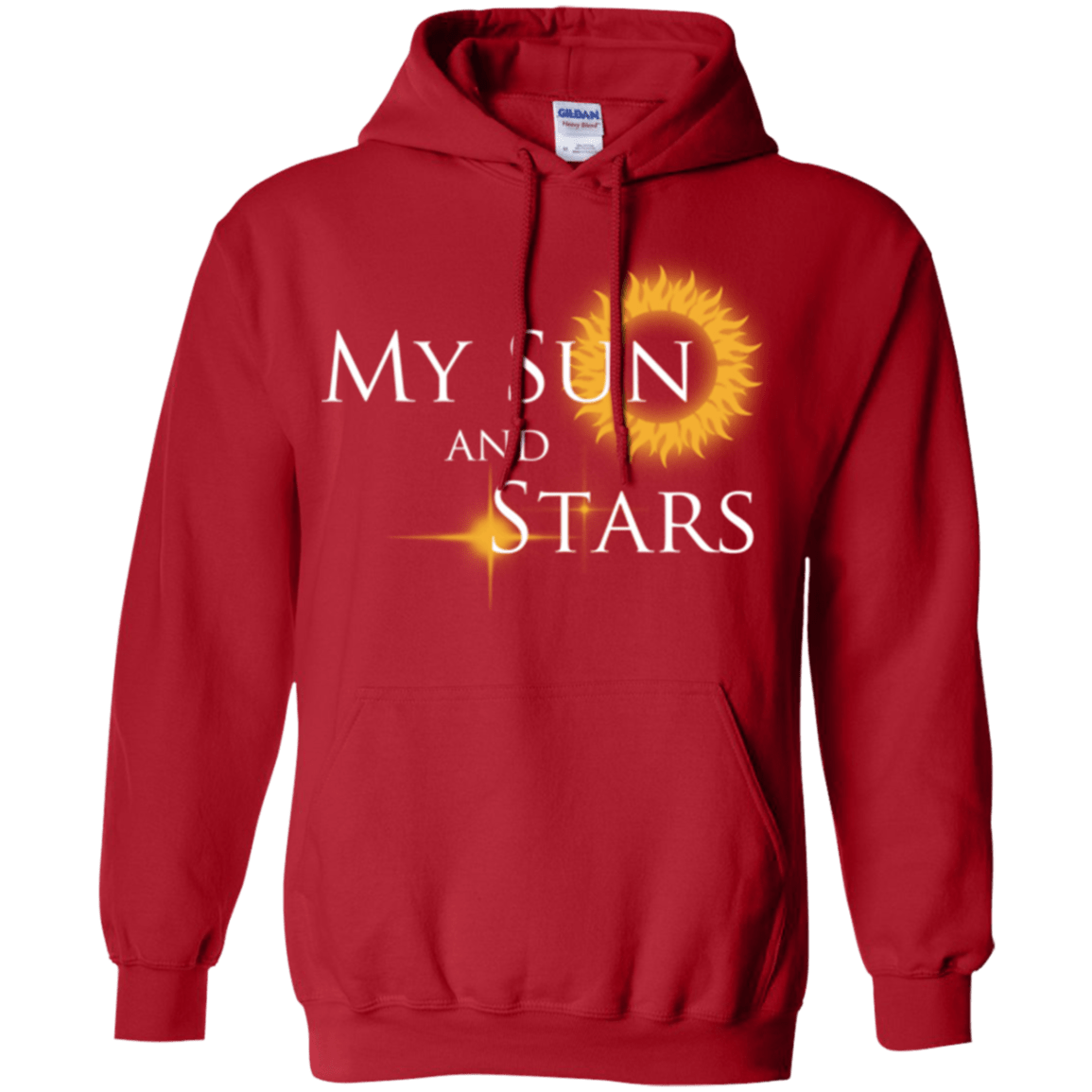 Sweatshirts Red / Small My Sun And Stars Pullover Hoodie
