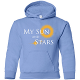Sweatshirts Carolina Blue / YS My Sun And Stars Youth Hoodie