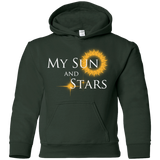 Sweatshirts Forest Green / YS My Sun And Stars Youth Hoodie
