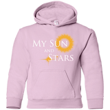 Sweatshirts Light Pink / YS My Sun And Stars Youth Hoodie