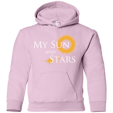Sweatshirts Light Pink / YS My Sun And Stars Youth Hoodie