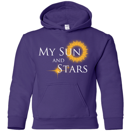 Sweatshirts Purple / YS My Sun And Stars Youth Hoodie