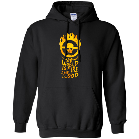 Sweatshirts Black / Small My World Is Fire Pullover Hoodie