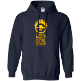 Sweatshirts Navy / Small My World Is Fire Pullover Hoodie
