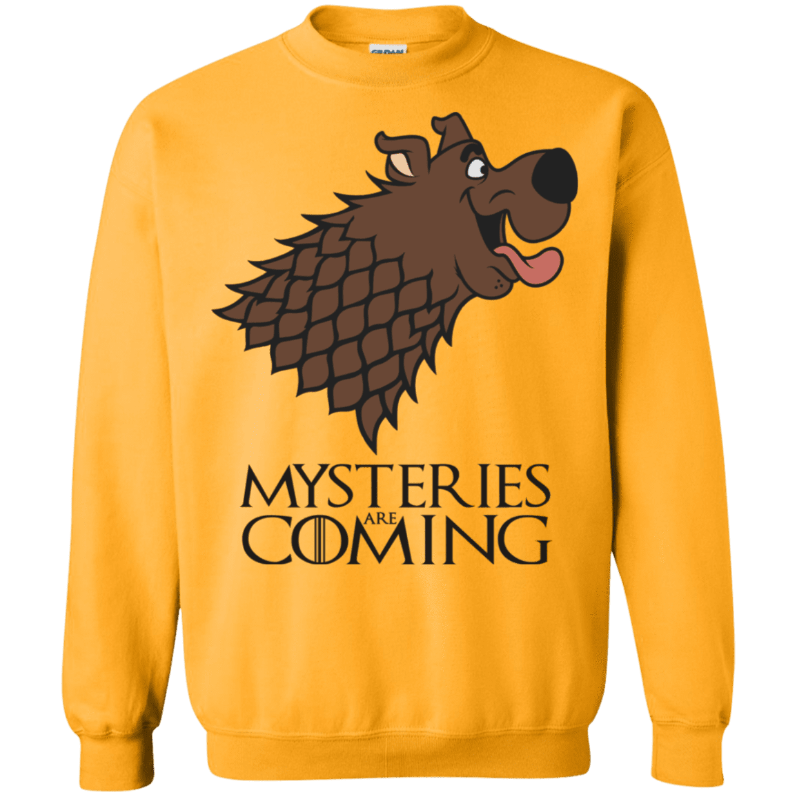 Sweatshirts Gold / S Mysteries Are Coming Crewneck Sweatshirt