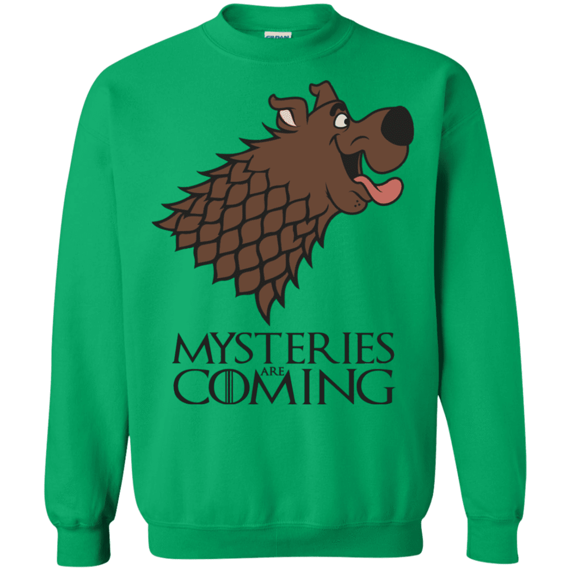 Sweatshirts Irish Green / S Mysteries Are Coming Crewneck Sweatshirt