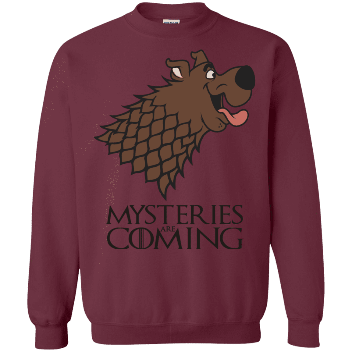 Sweatshirts Maroon / S Mysteries Are Coming Crewneck Sweatshirt