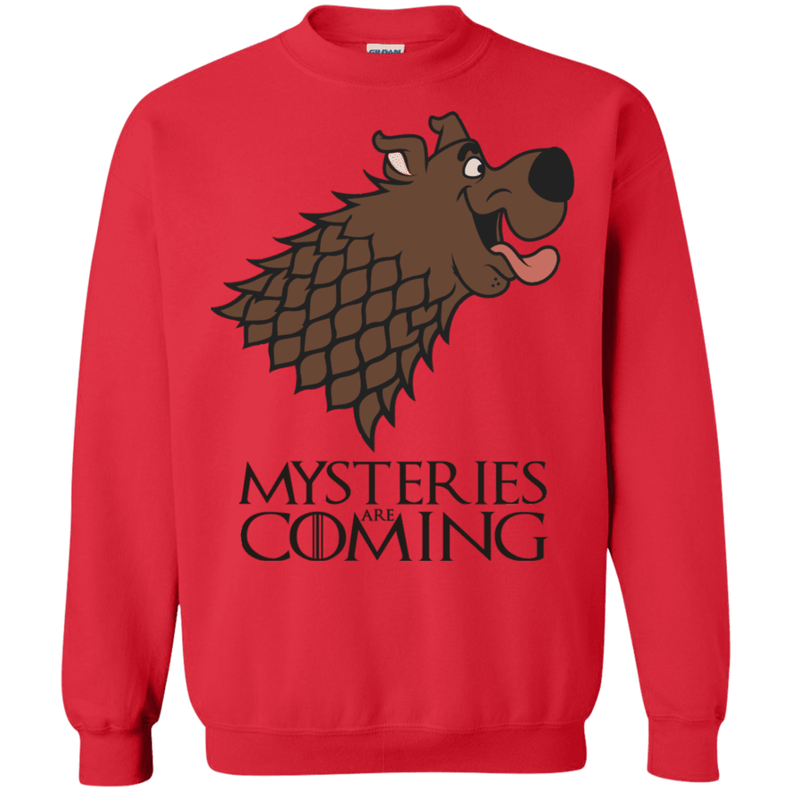 Sweatshirts Red / S Mysteries Are Coming Crewneck Sweatshirt