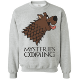 Sweatshirts Sport Grey / S Mysteries Are Coming Crewneck Sweatshirt