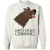 Sweatshirts White / S Mysteries Are Coming Crewneck Sweatshirt