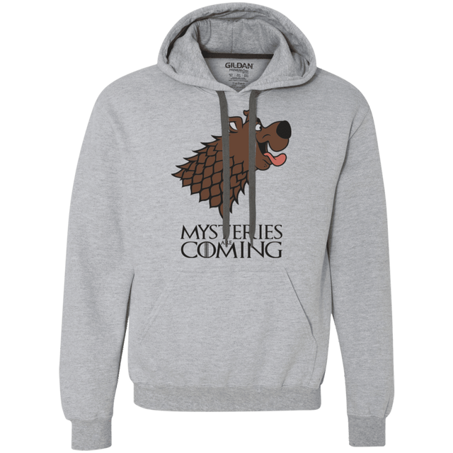 Sweatshirts Sport Grey / S Mysteries Are Coming Premium Fleece Hoodie