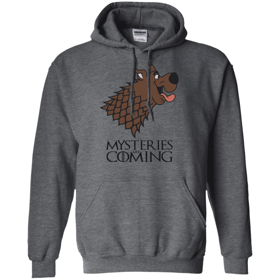 Sweatshirts Dark Heather / S Mysteries Are Coming Pullover Hoodie