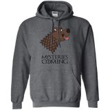 Sweatshirts Dark Heather / S Mysteries Are Coming Pullover Hoodie