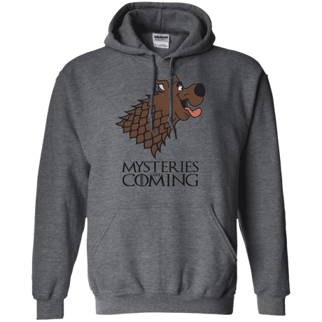 Sweatshirts Dark Heather / S Mysteries Are Coming Pullover Hoodie