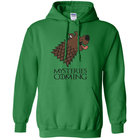 Sweatshirts Irish Green / S Mysteries Are Coming Pullover Hoodie