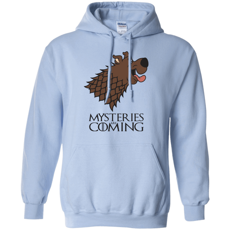 Sweatshirts Light Blue / S Mysteries Are Coming Pullover Hoodie