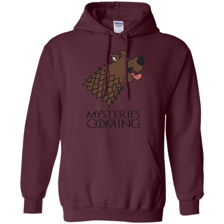 Sweatshirts Maroon / S Mysteries Are Coming Pullover Hoodie