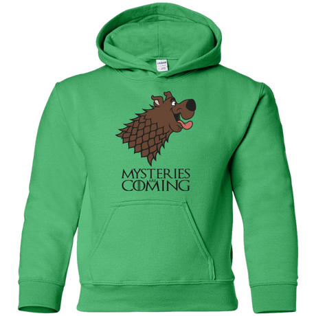 Sweatshirts Irish Green / YS Mysteries Are Coming Youth Hoodie