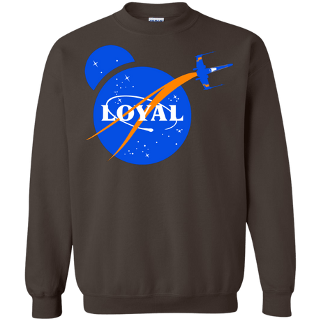 Sweatshirts Dark Chocolate / S Nasa Dameron Loyal Crewneck Sweatshirt