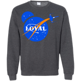 Sweatshirts Dark Heather / S Nasa Dameron Loyal Crewneck Sweatshirt