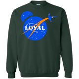 Sweatshirts Forest Green / S Nasa Dameron Loyal Crewneck Sweatshirt