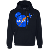 Sweatshirts Navy / S Nasa Dameron Loyal Premium Fleece Hoodie