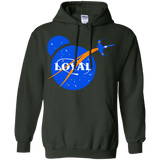 Sweatshirts Forest Green / S Nasa Dameron Loyal Pullover Hoodie