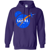 Sweatshirts Purple / S Nasa Dameron Loyal Pullover Hoodie