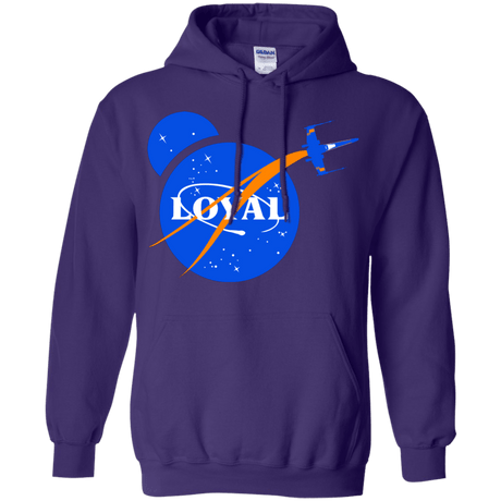 Sweatshirts Purple / S Nasa Dameron Loyal Pullover Hoodie