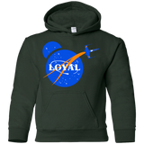 Sweatshirts Forest Green / YS Nasa Dameron Loyal Youth Hoodie