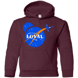 Sweatshirts Maroon / YS Nasa Dameron Loyal Youth Hoodie