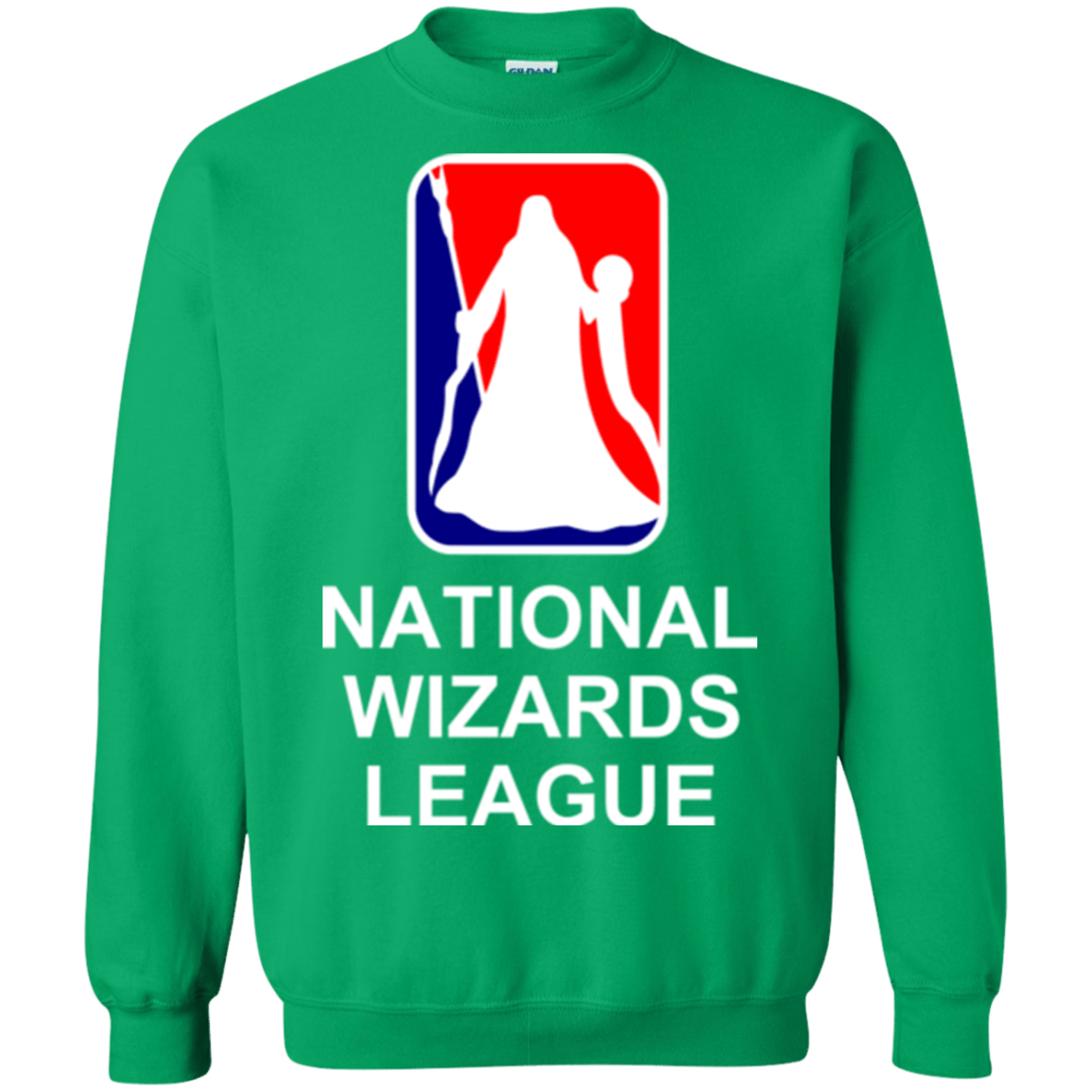 Sweatshirts Irish Green / Small National Wizards League Crewneck Sweatshirt