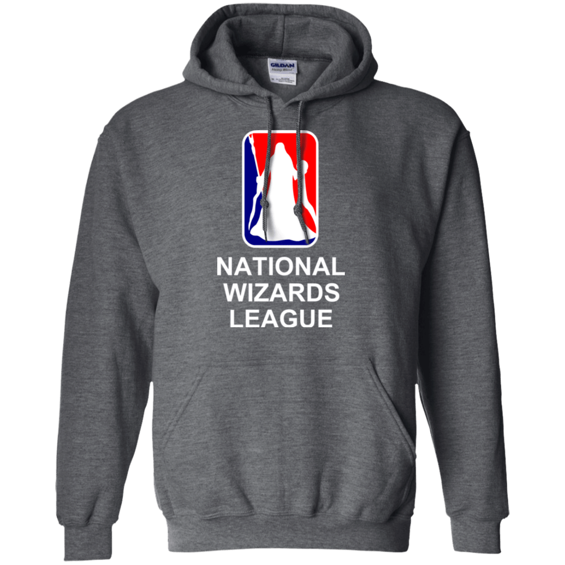 Sweatshirts Dark Heather / Small National Wizards League Pullover Hoodie